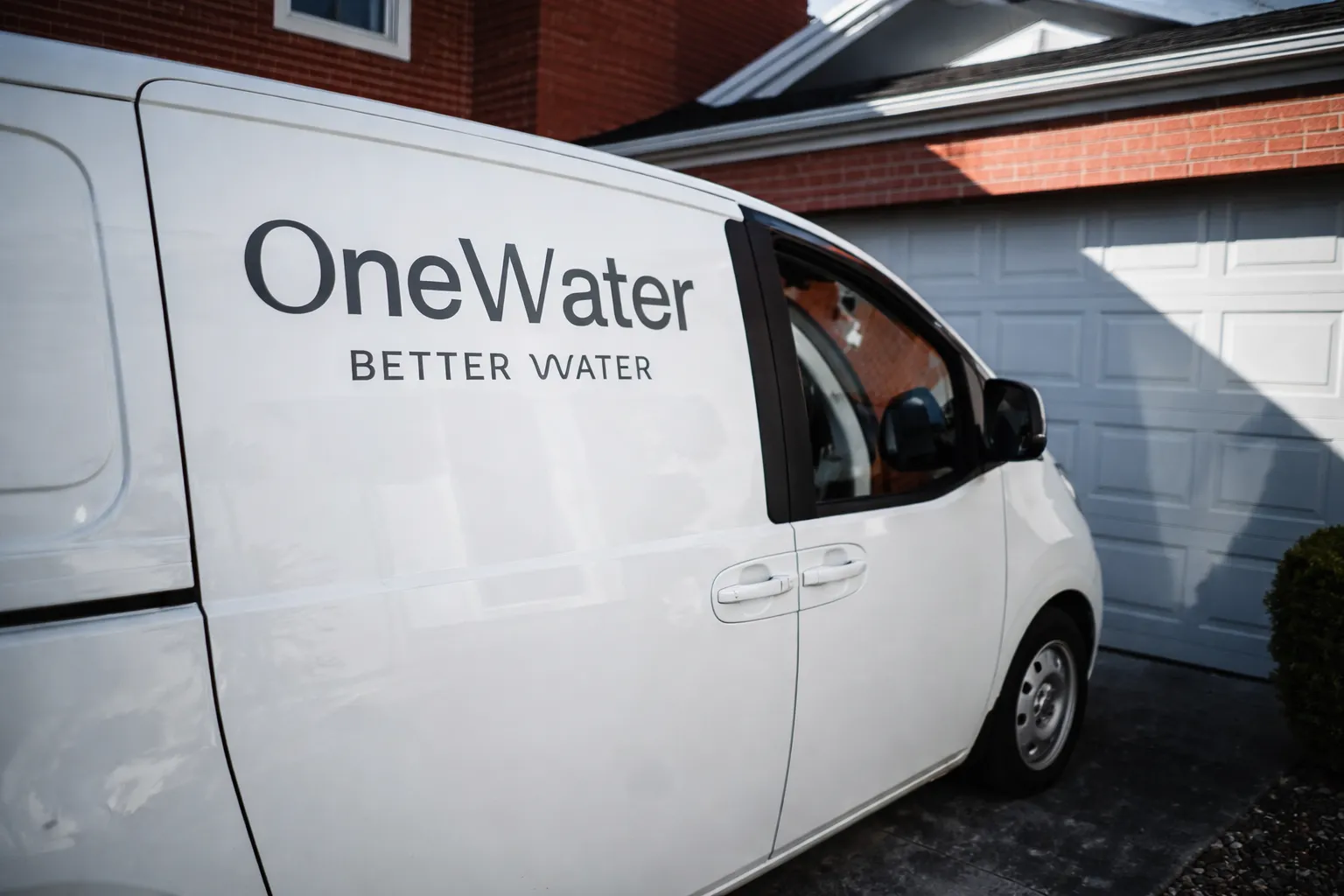 Technician installing a OneWater filtration system